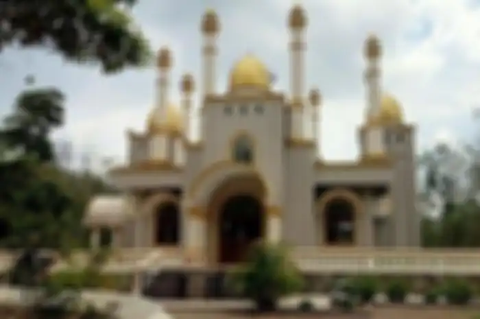 Masjid di tengah hutan di Kabupaten Gowa
