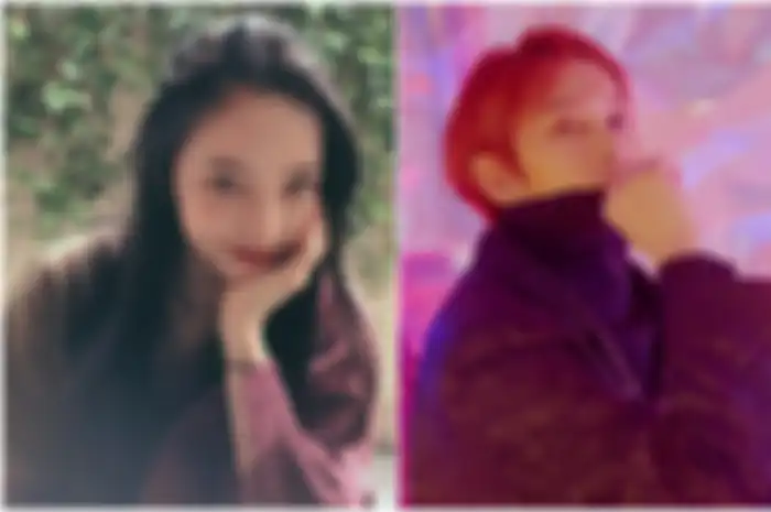 Kolase foto Goo Nara dan Kim Heechul