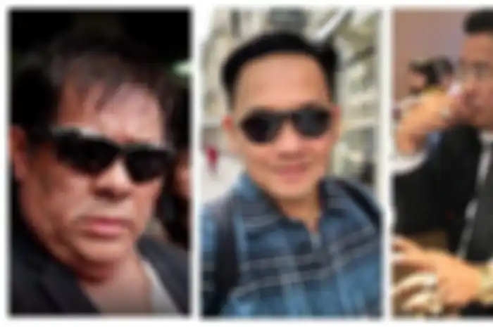 Kolase Foto Hotman Paris, Farhat Abbas dan Andar Situmorang