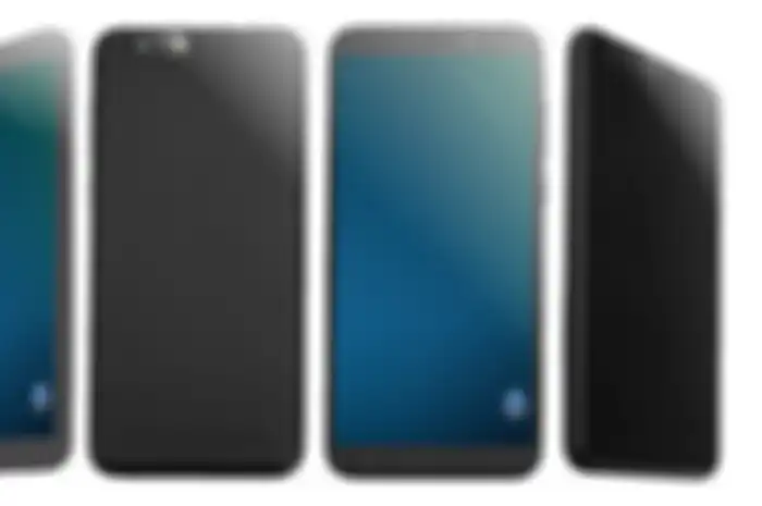 PinePhone yang berjalan dengan sistem operasi Linux