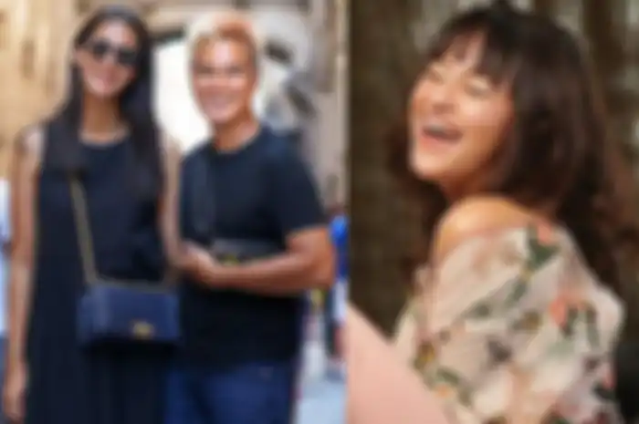 Kolase foto Baim Wong, Paula Verhoeven dan Marshanda
