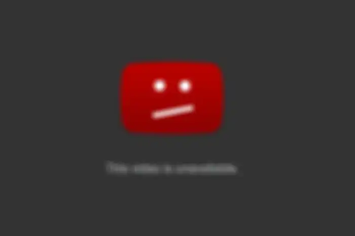 Ilustrasi video Youtube yang diblokir