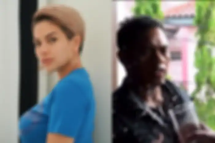 Nikita Mirzani siram air ke muka pria asing yang datang ke rumahnya.