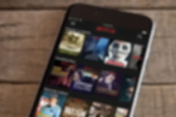 Ilustrasi Netflix mobile