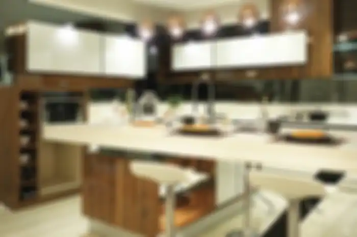 Inpirasi Dapur Bersih Yang Memungkinkan Tamu Memasak Sendiri Sesuai Seleranya.