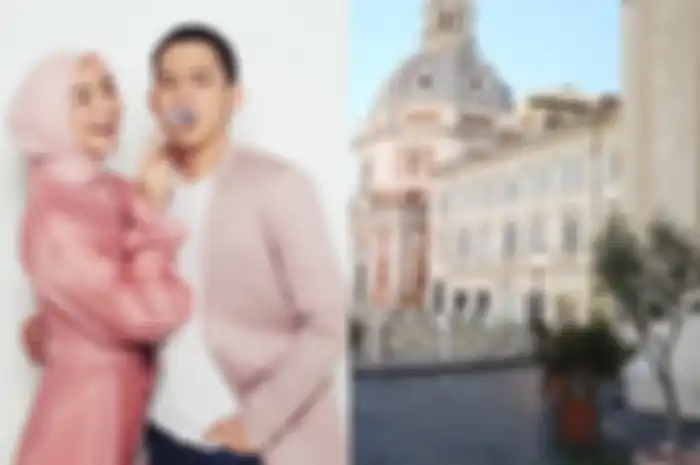 Kolase Citra Kirana-Rezky Aditya, dan hotel mewah yang mereka tempati saat bulan madu di Roma Italia
