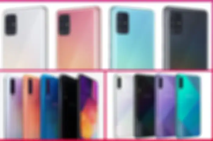 Samsung Galaxy A50, Galaxy A50s, dan Galaxy A51
