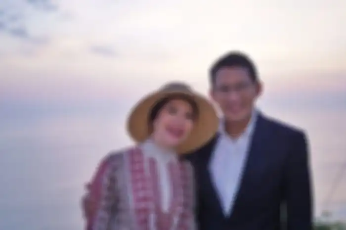 Sandiaga Uno dan sang istri