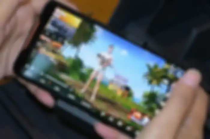 Ilustrasi bermain PUBG Mobile