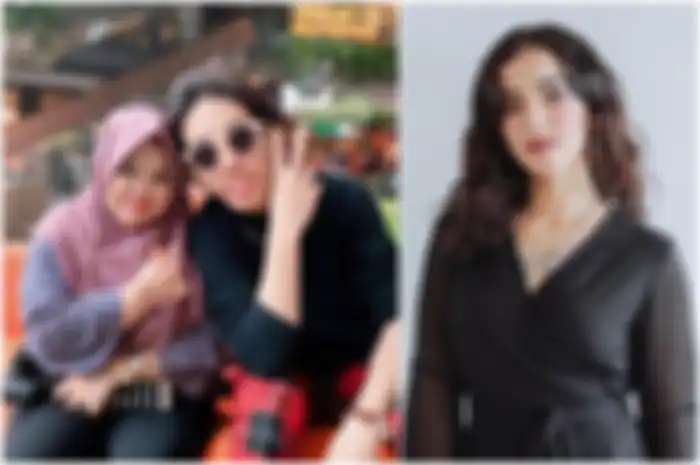 Kolase foto Tasya Farasya, Kekeyi Putri dan Rio Ramadhan