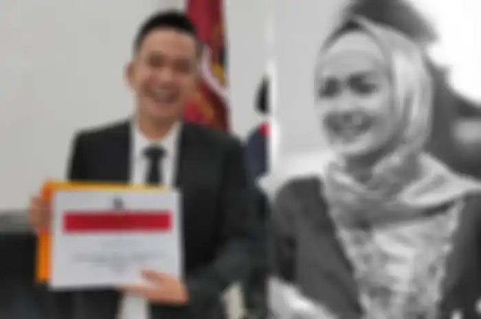 Kolase Foto Ruben Onsu dan Julia Perez