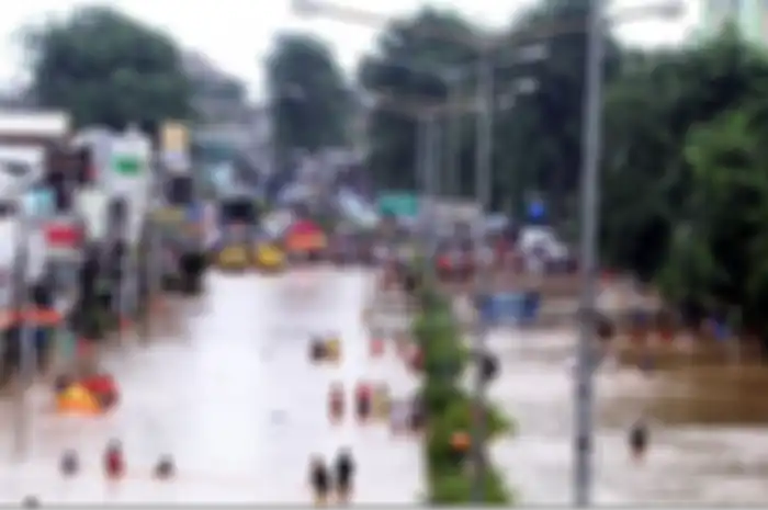 Ilustrasi banjir