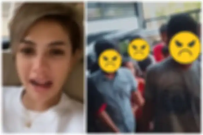Rumah Nikita Mirzani diserbu banyak orang