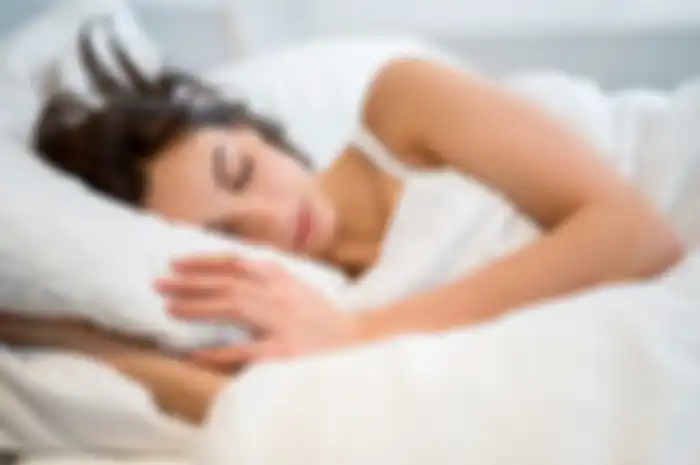 Ilustrasi tidur.