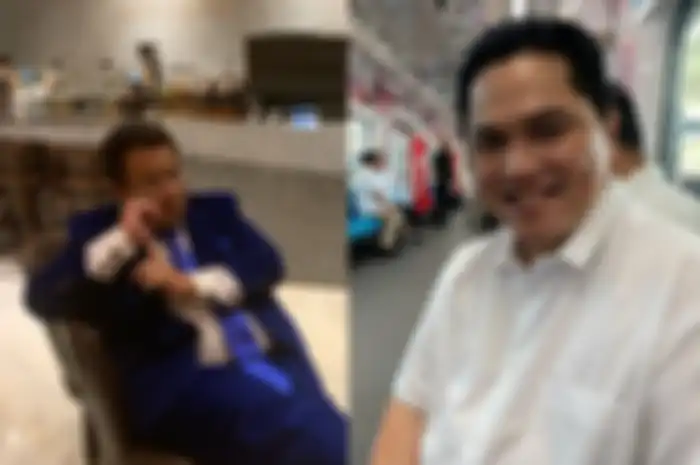 Kolase foto Hotman Paris - Erick Thohir