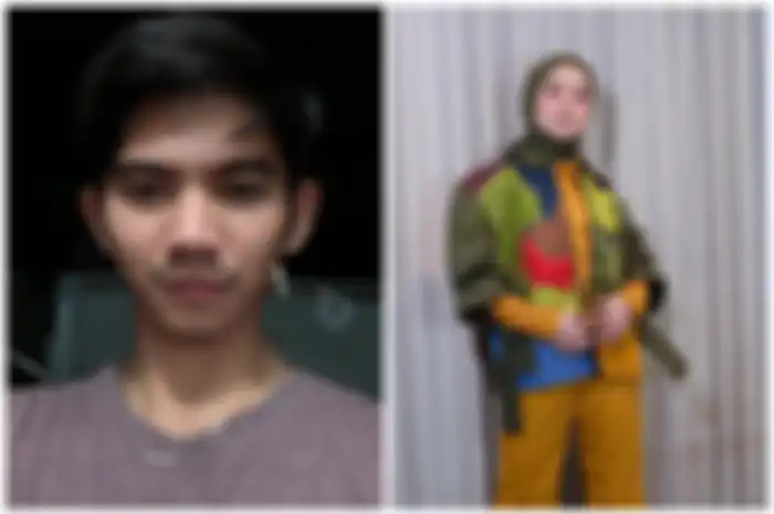 Kolase foto Rizki DA2 dan Lesty Kejora