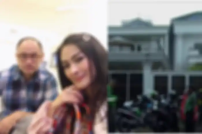 Rumah Iis Dahlia diserbu pengemudi ojek online