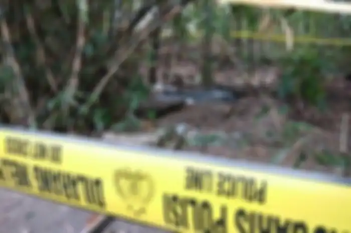 Lokasi penemuan kerangka manusia di septic tank