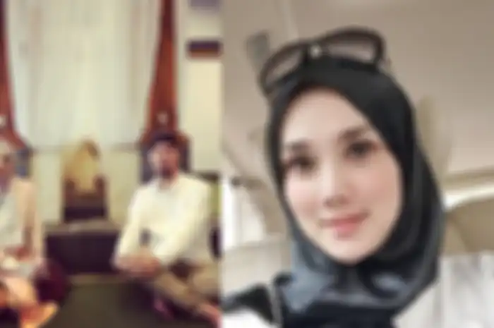 Ahmad Dhani Bebas dari Penjara, Mulan Jameela Curi Perhatian Pakai Gamis Hijab Syar'i Santun Ungu Pastel