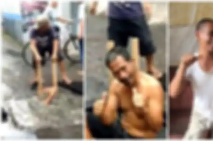 Pria viral penyelam gorong-gorong