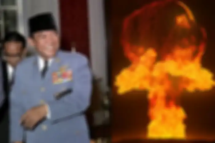 Soekarno ingin uji coba bom nuklir tanah air