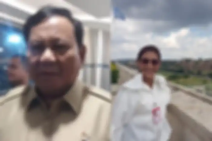 Kolase foto Prabowo Subianto/Susi Pudjiastuti