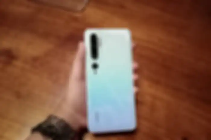 Tampilan Mi Note 10 Pro.