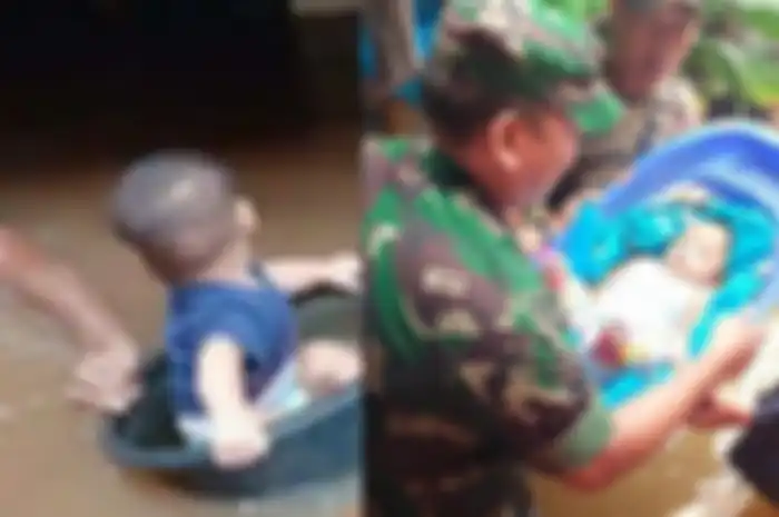 Balita dan anak-anak korban banjir perlu asupan khusus agar tetap sehat.