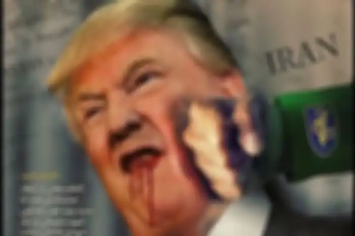 Pukulan Iran pada Donald Trump sebagai balasan siap lawan Amerika Serikat.