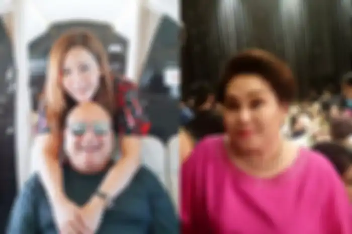 Kolase foto Maia Estianty, Irwan Mussry dan Tri Hanurita