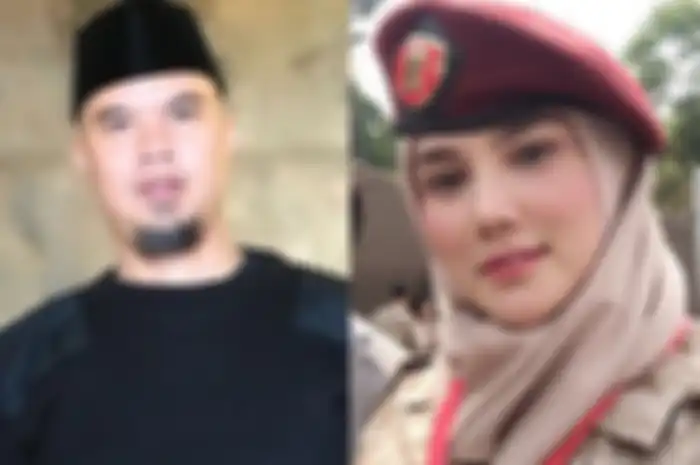 Ahmad Dhani dan Mulan Jameela 