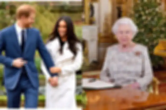 Ratu Elizabeth II, Pangeran Harry dan Meghan Markle 