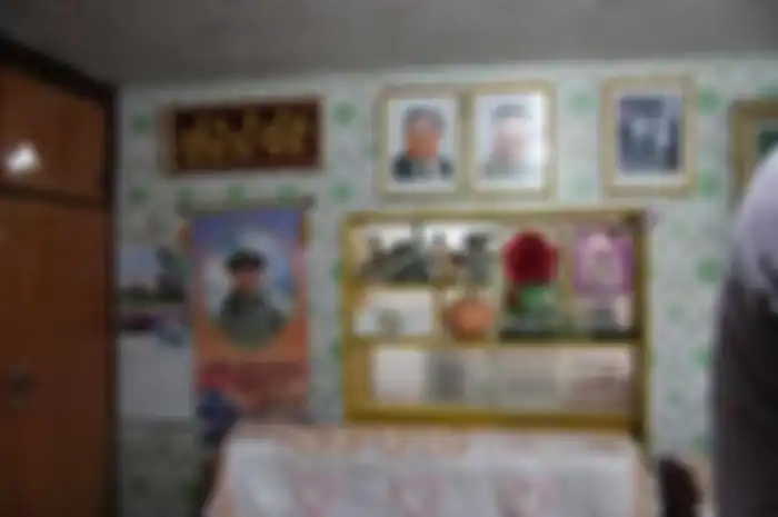 foto keluarga pemimpin Korea Utara