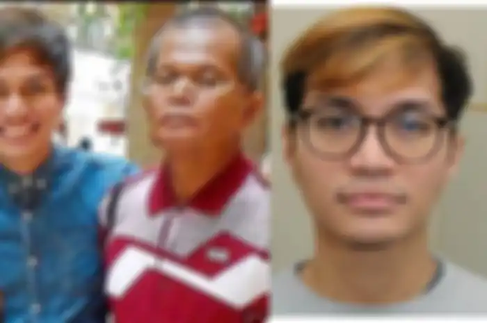 Reynhard Sinaga dan ayahnya