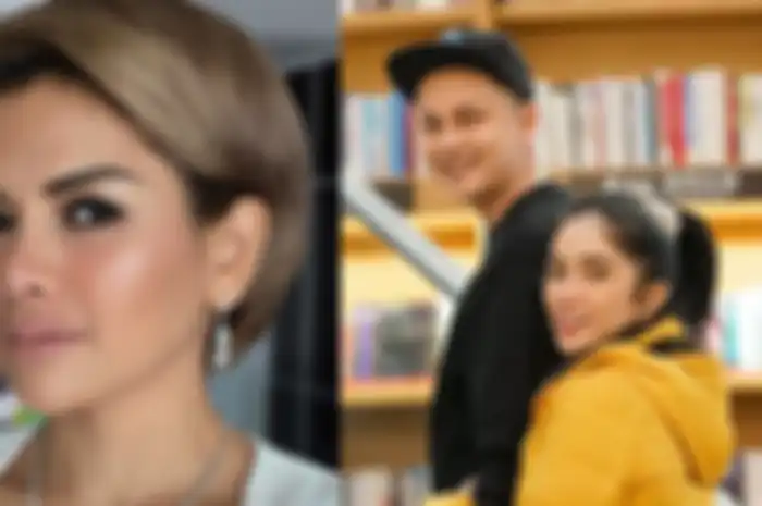 Kolase foto Nikita Mirzani dan Andhika Pratama