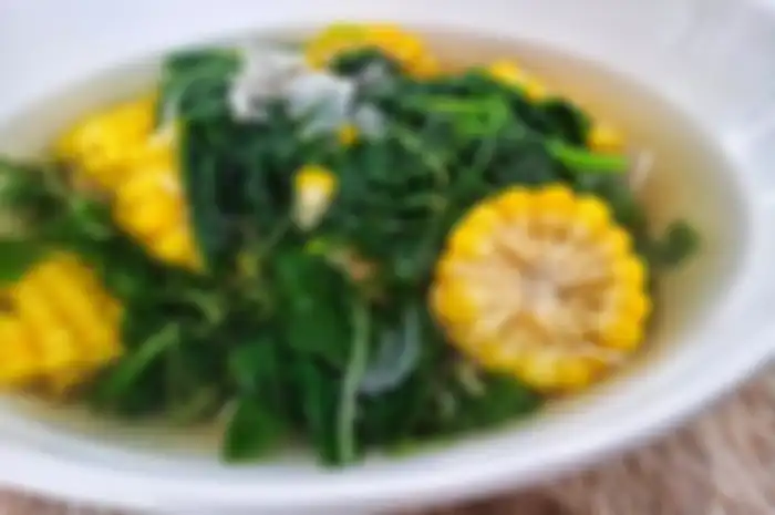 ilustrasi sayur bayam