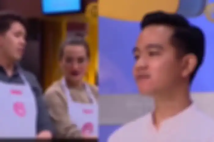 Kolase foto kontestan Master Chef Indonesia - Gibran Rakabuming