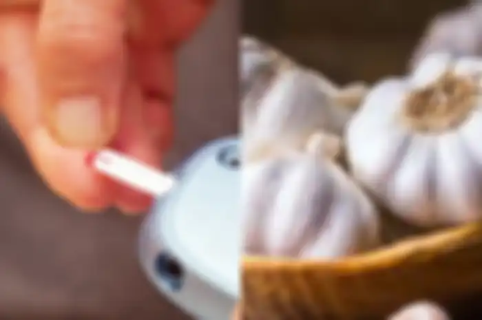 Makan satu siung bawang putih untuk penderita diabetes.