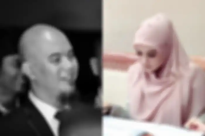 Kolase foto Ahmad Dhani dan Mulan Jameela