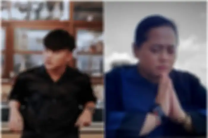 kolase foto Rizky Febian - Mbak You