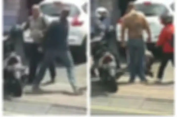 Viral Video Baku Hantam Antara Pria Berbadan Kekar dengan Seorang Bapak Tua, Netizen: Kasihan Si Bapak, Ya Allah