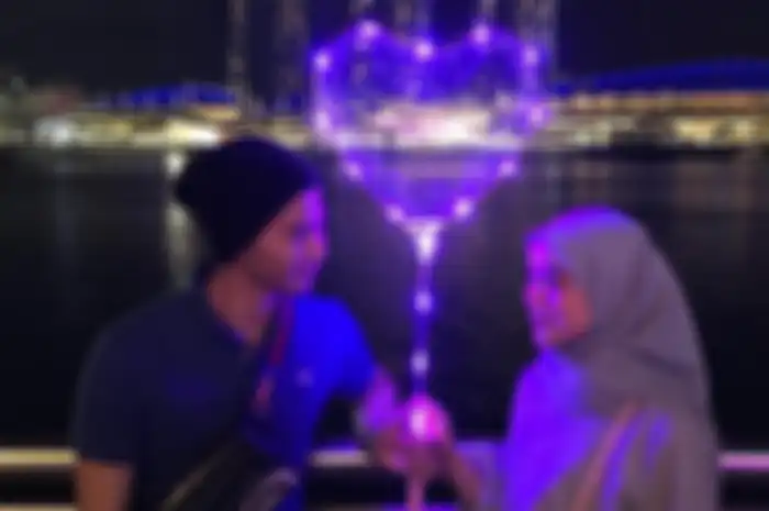 Momen Lesti Kejora saat masih bersama Rizki D'Acadamy 