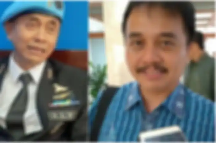 Pakar Telematika Roy Suryo membagikan empat foto metamorfosis petinggi Sunda Empire, Rangga Sasana di masa lalu