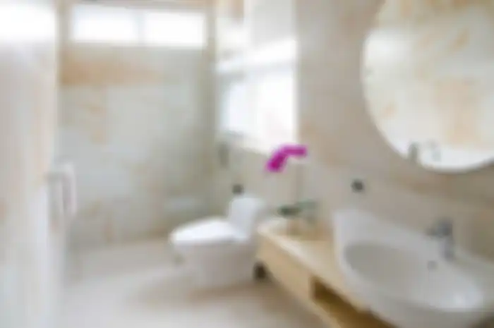Ilustrasi kamar mandi.