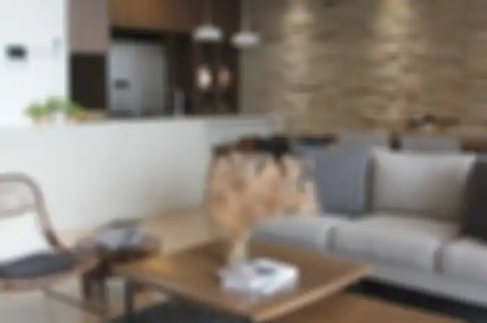 Desain Interior Apartemen Minimalis Batu Alam