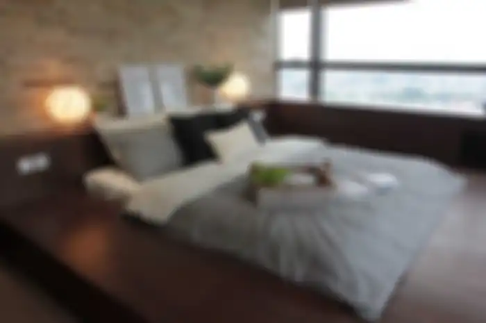 Ilustrasi-Desain interior apartemen yang  mengaplikasikan lighting sebagai penerangan.
