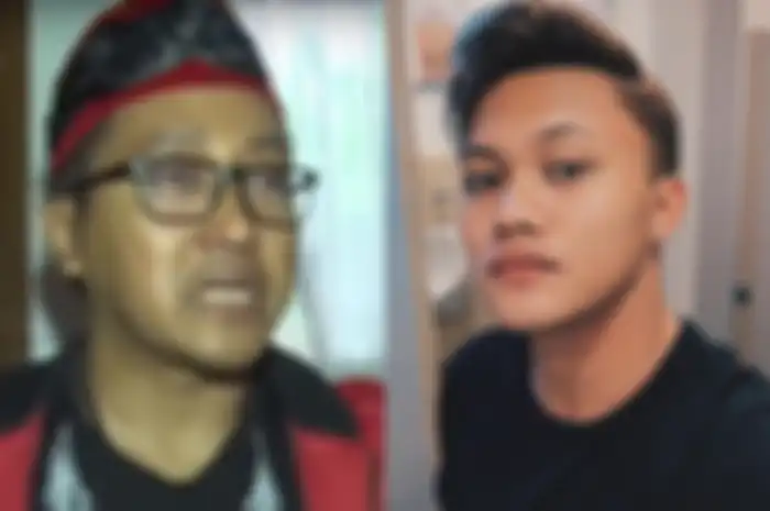 Kolase foto Teddy  dan Rizky Febian