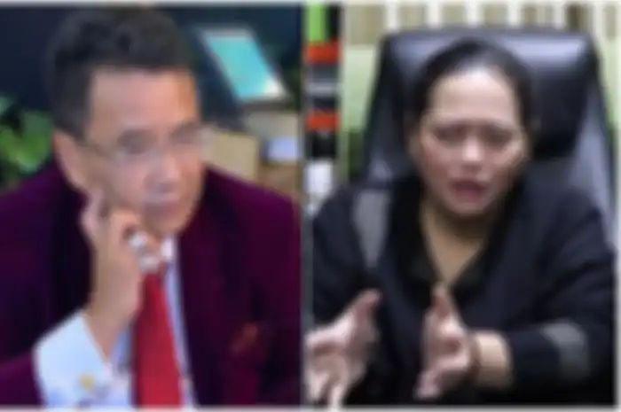 Kolase foto Hotman Paris dan Mbak You