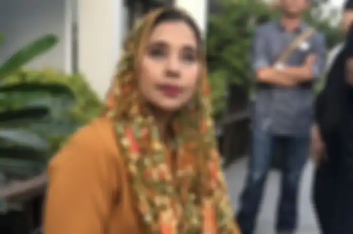 Ayu Azhari saat dijumpai dalam acara ‘Khadijah Coffee for Wisdom by Ayu Azhari di kawasan Kemang, Jakarta Selatan, Rabu (29/1/2020)