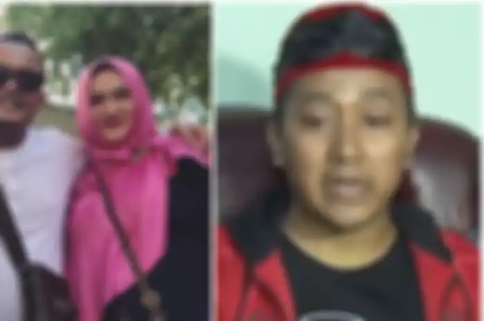 LIna Jubaedah bersama mantan suaminya, Sule serta Teddy Pardiyana.